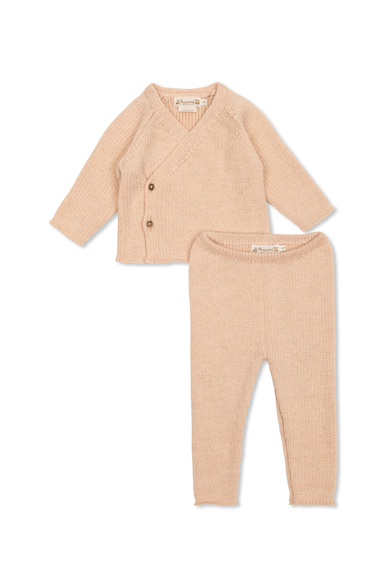 Bonpoint 6 months eyelet top matching set